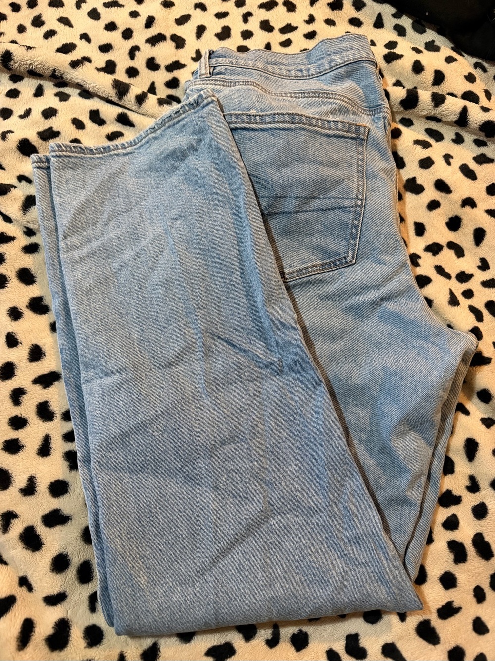 American Eagle Outfitters Light Blue Straight Leg Women's Jeans